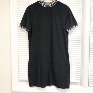 Vans All Stakes Black Dress Size L Pre-Owned